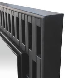 Appin Floor Mirror - Black
