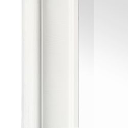Bateman Floor Mirror - White