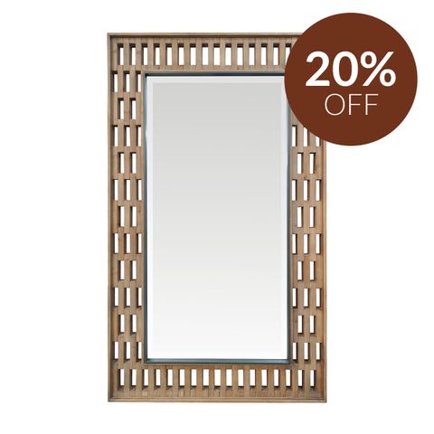 Appin Floor Mirror - Natural