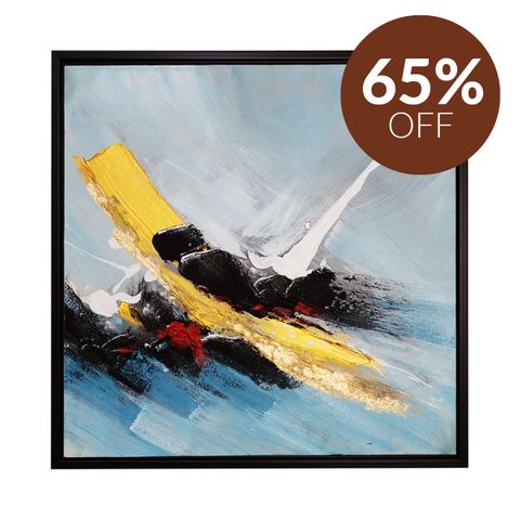 Catching the Rapids Canvas Painting