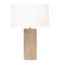 Pisano Travertine Table Lamp - OUTLET NSW