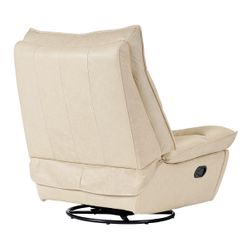 Lusitano Recliner Chair - Cream Leather
