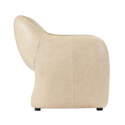 Clifton Arm Chair - Cream Leather