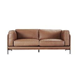 Keaton 2.5 Seater Sofa - Dark Brown Leather