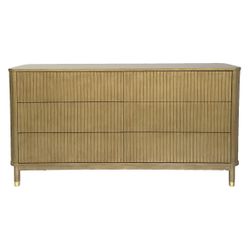 Sophia 6 Drawer Chest - Antique Gold - OUTLET NSW