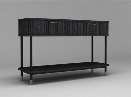 Sophia Console Table - Black - OUTLET NSW