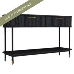 Sophia Console Table - Black - OUTLET NSW