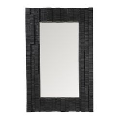 Dunbar Wall Mirror - Rectangle Black