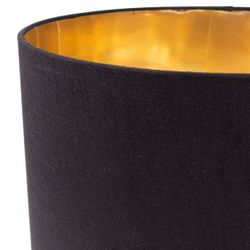 Paola Table Drum Shade - Black