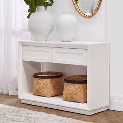 Balmain Console Table - Small White