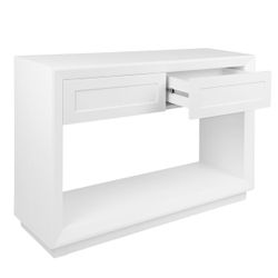 Balmain Console Table - Small White