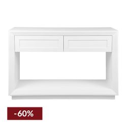 Balmain Console Table - Small White