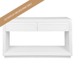 Balmain Console Table - Large White - OUTLET NSW