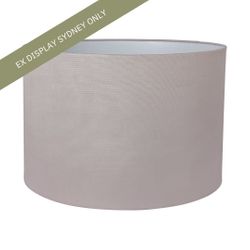 Acier Table Drum Shade - Taupe - OUTLET NSW