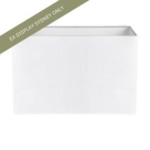 Valeria Table Drum Shade - White - OUTLET NSW