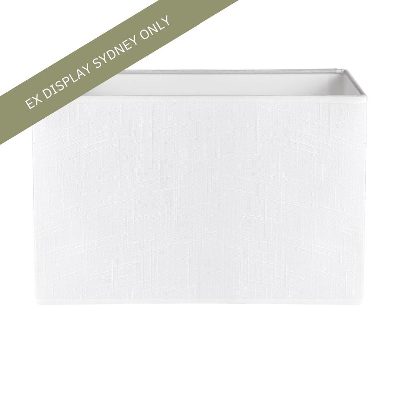 Valeria Table Drum Shade Large - White - OUTLET NSW