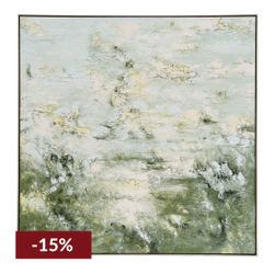 Whimsical Meadow Oil on Canvas Painting