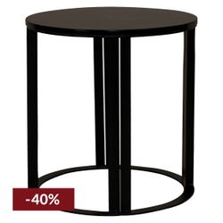 Bowie Marble Side Table - Black