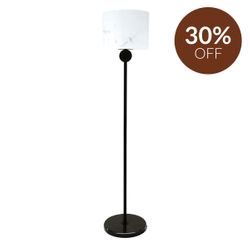 Saratoga Floor Lamp - Black