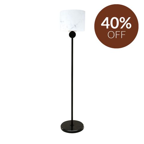 Saratoga Floor Lamp - Black