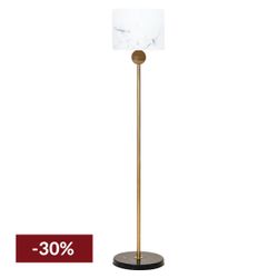 Saratoga Floor Lamp - Brass