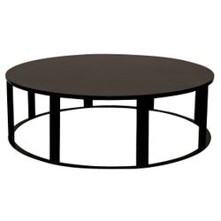 Bowie Marble Coffee Table - Large Black