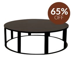 Bowie Marble Coffee Table - Large Black