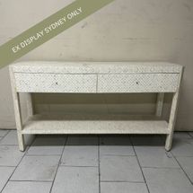 Zanzi  Console Table - Natural - OUTLET NSW
