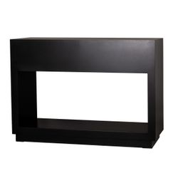 Balmain Oak Console Table - Small Black