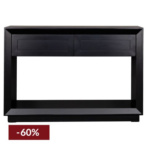 Balmain Console Table - Small Black