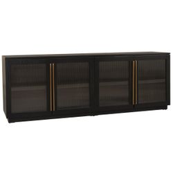 Santiago Oak Buffet - Black