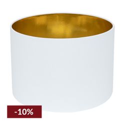 Paola Table Drum Shade - White