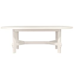 Noho Oval Dining Table - 2.2m White