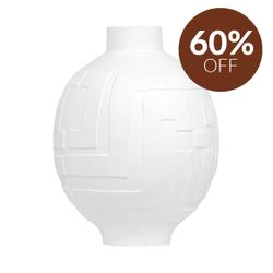 Pandora Greek Key Vase - Medium