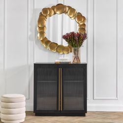 Santiago Bar Cabinet - Black - OUTLET NSW