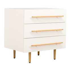 Retreat Bedside Table - White