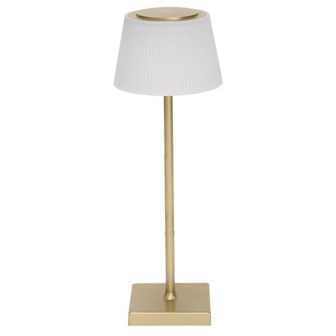 Tate Rechargeable Touch Lamp - Gold