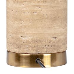 Zamora Travertine Table Lamp