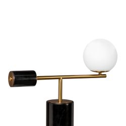 Zamora Marble Table Lamp - Black