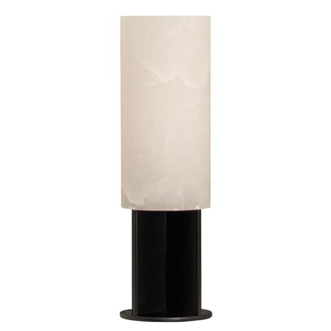 Samara Alabaster Table Lamp - Black