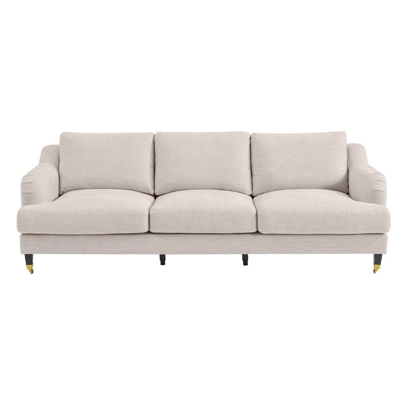 Aerin 3 Seater Sofa - Natural Linen