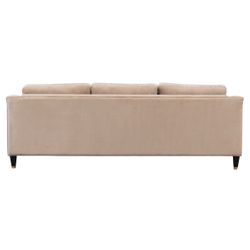 Aerin 3 Seater Sofa - Taupe Velvet