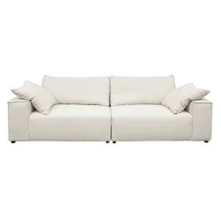 Midtown 4 Seater Sofa - Natural Linen