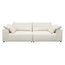 Midtown 4 Seater Sofa - Natural Linen