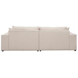 Midtown 4 Seater Sofa - Natural Linen