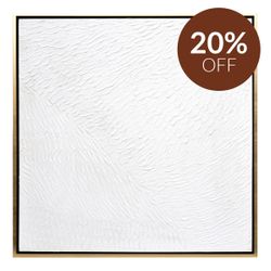 Snow White Canvas Painting - Large