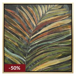 Leaves of Paradise Enhanced Canvas Print - OUTLET NSW