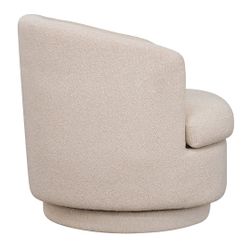 Holly Swivel Arm Chair - Natural