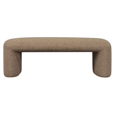 Piper Bench Ottoman - Cocoa Mocha