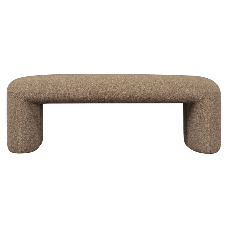 Piper Bench Ottoman - Cocoa Mocha